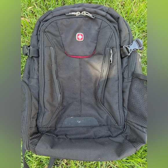 SwissGear SA3595 ScanSmart Laptop Backpack Black USB Airflow TSA - Picture 16 of 16